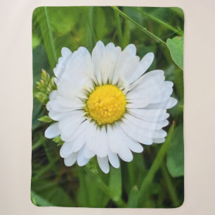 Couverture Sherpa Fleur Sauvage Roumanie – Photographie Botanique Ma