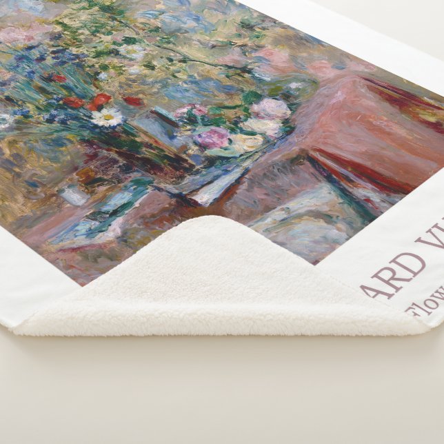 Couverture Sherpa Fleurs 1906 par Edouard Vuillard  (3/4)