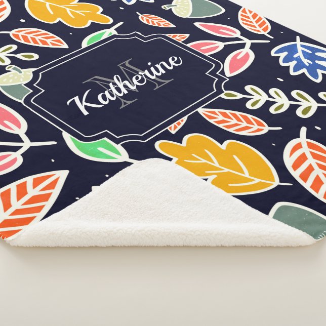 Couverture Sherpa Flore printanière (3/4)