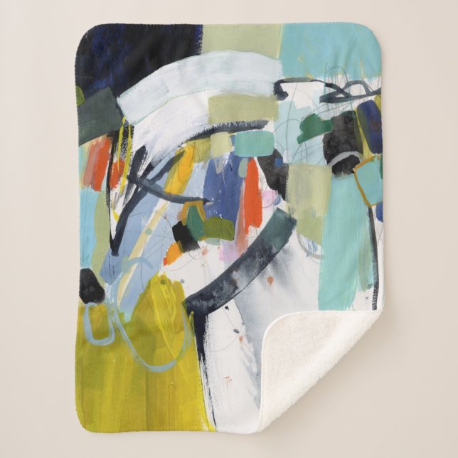 Couverture Sherpa Foire de Scarborough - Abstrait (Devant)