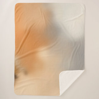 Couverture Sherpa Fond Abstrait Chaud
