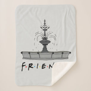 Couverture Sherpa Fontaine FRIENDS™