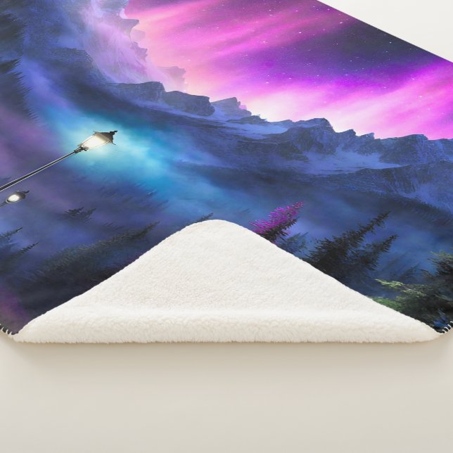 Couverture Sherpa Forêt enchantée (3/4)