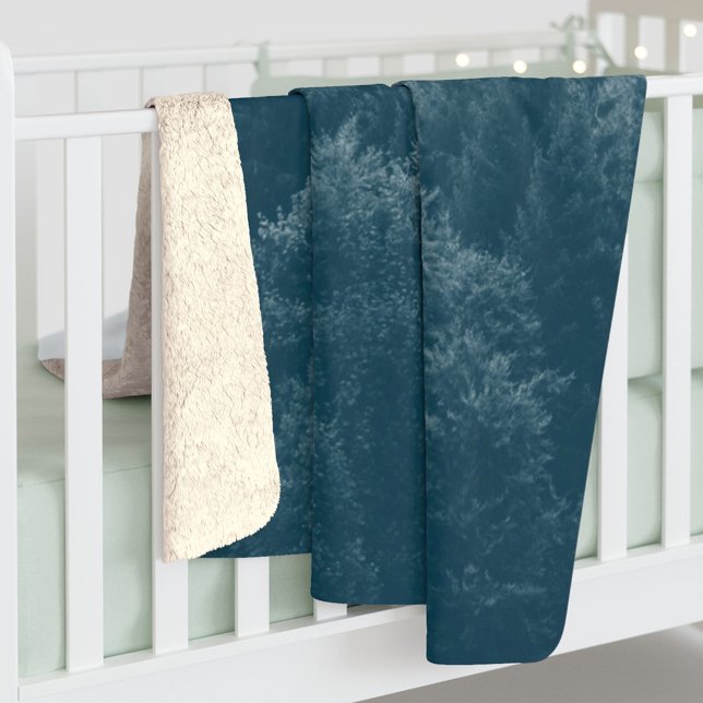 Couverture Sherpa Forêt et arbres Imprimer Personnalisé (Créateur téléchargé)