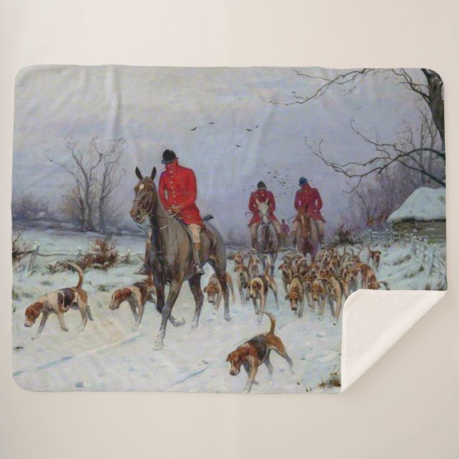 Couverture Sherpa Fox Huntsmen et Hounds Retour à la maison (Devant (Horizontal))