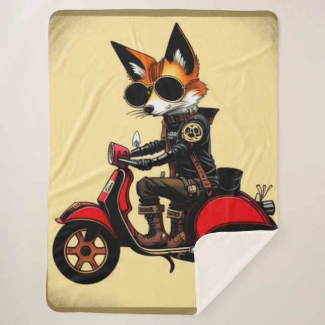 Couverture Sherpa Fox Sherpa Blanket (Devant)