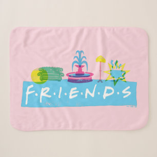Couverture Sherpa FRIENDS™   Logo avec icônes