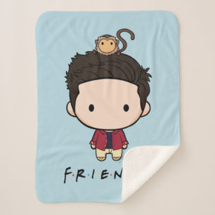 Couverture Sherpa FRIENDS™ Ross Chibi