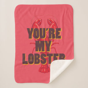 Couverture Sherpa FRIENDS™   Tu es mon homard
