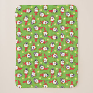 Couverture Sherpa Frosty the Snowman™ | Crème Frosty Holiday