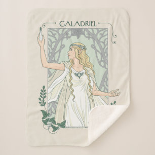 Couverture Sherpa Galadriel Lumière de Valinor Graphique
