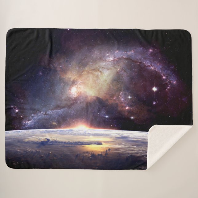 COUVERTURE SHERPA GALAXIE (Devant (Horizontal))