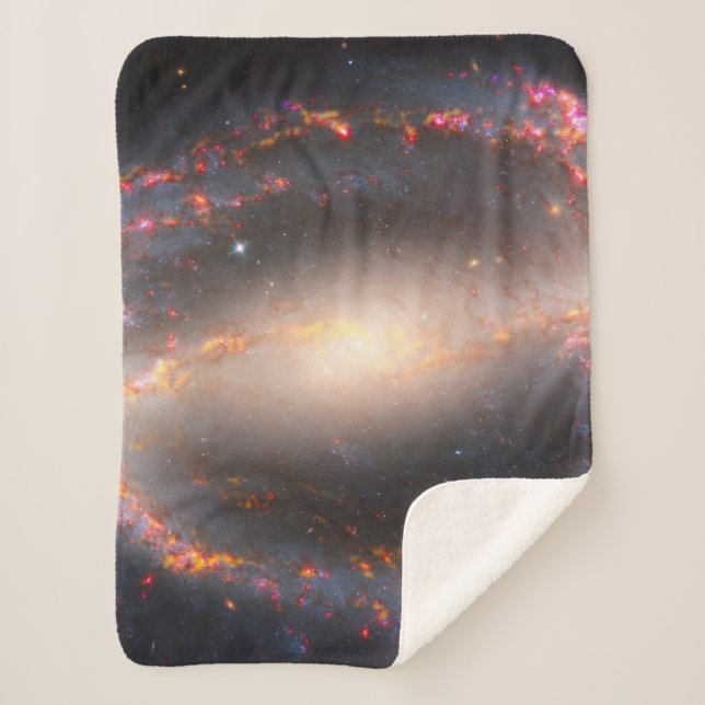 Couverture Sherpa Galaxie Spirale Ngc 1300. (Devant)