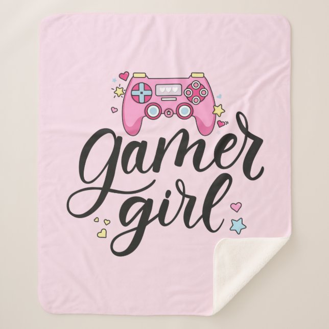 Couverture Sherpa Gamer fille (Devant)