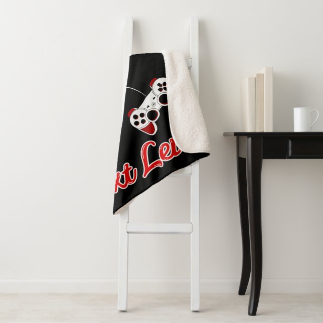 Couverture Sherpa Gamer Valentine Sherpa Blanket (En situation)