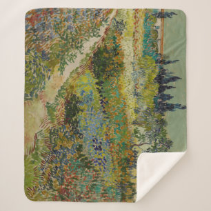 Couverture Sherpa Garden at Arles by Vincent Van Gogh
