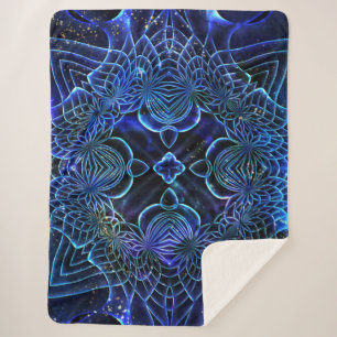 Couverture Sherpa Géométrie galactique électrique grand bleu