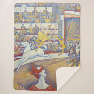 Couverture Sherpa Georges Seurat - Le Cirque