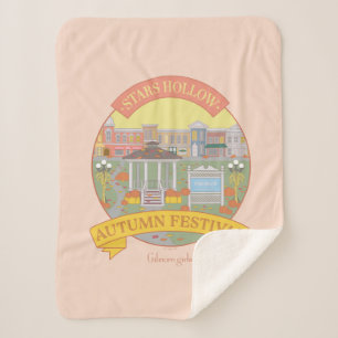Couverture Sherpa Gilmore Girls   Stars Hollow Festival d'automne