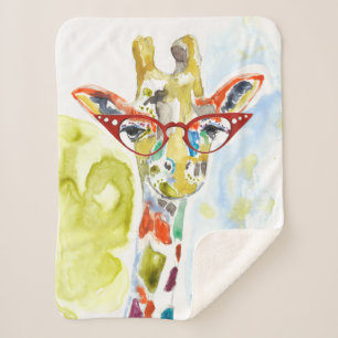 Couverture Sherpa Girafe de Je-sais-tout-Pantalon