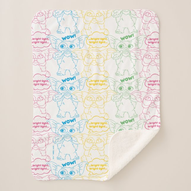 Couverture Sherpa Gizmo | Bright Light! Bright Light! (Devant)