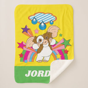 Couverture Sherpa Gizmo   Dreaming of Raindrops   Ajouter Votre Nom