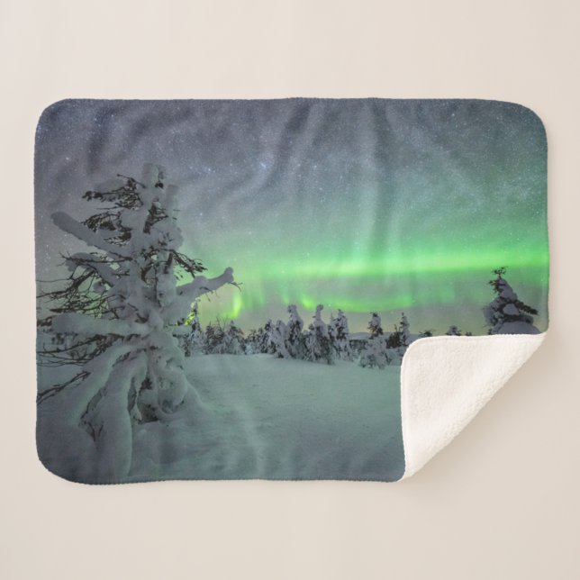 Couverture Sherpa Glace et neige | Parc national de Pallas-Yllastunt (Devant (Horizontal))