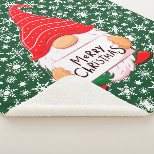 Couverture Sherpa Gnome de Noël   (3/4)