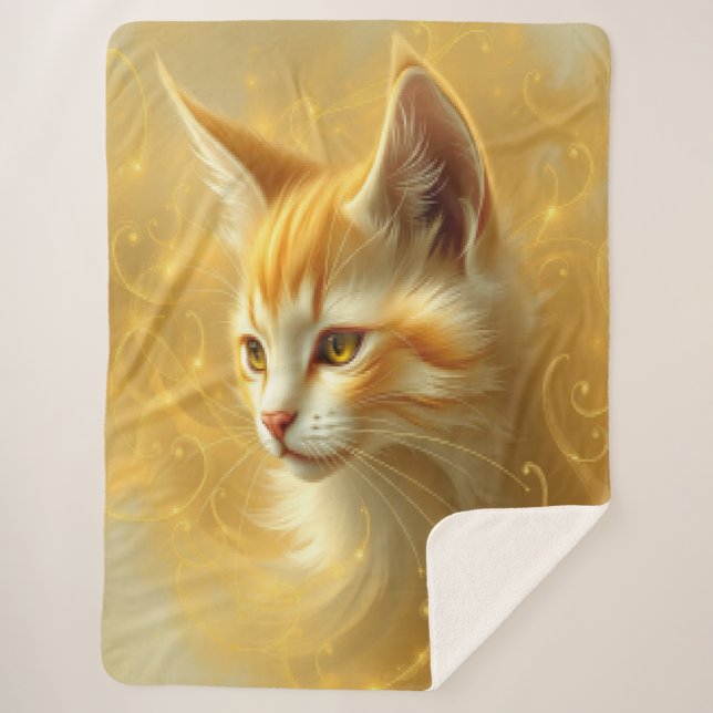 Couverture Sherpa Golden cat  (Devant)