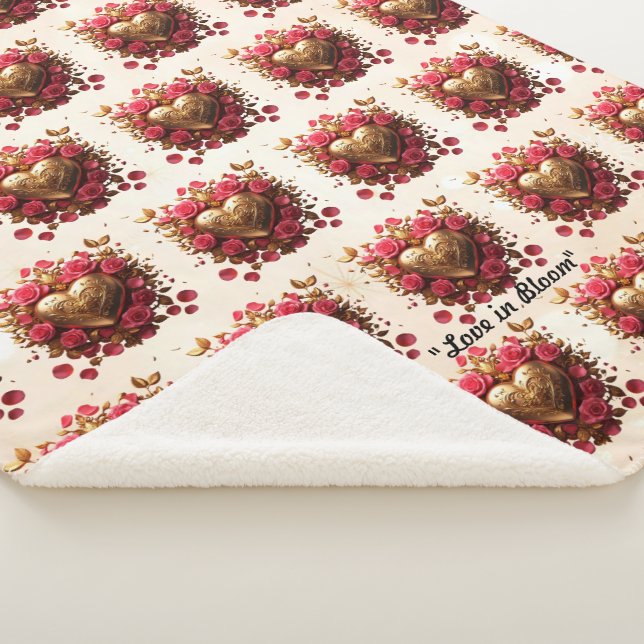 Couverture Sherpa "Golden Heart Beats" (3/4)