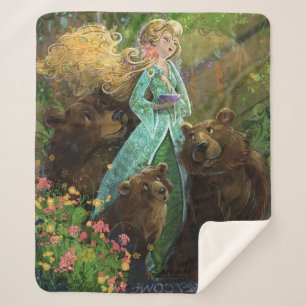 Couverture Sherpa Goldilocks et les trois ours