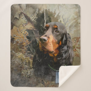 Couverture Sherpa Gordon Setter