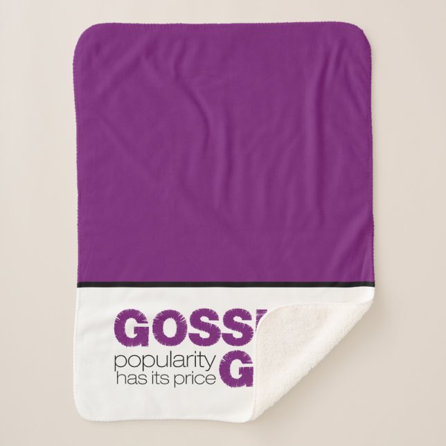 Couverture Sherpa Gossip Girl - La Popularité A Son Prix (Devant)
