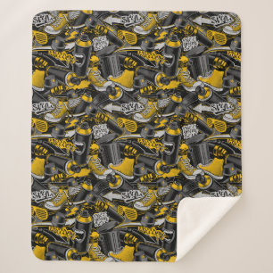 Couverture Sherpa Graffiti urbain Motif de rue