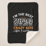 Couverture Sherpa Grandfather Gift | I Am The Best Step Dad<br><div class="desc">Grandfather Gift | I Am The Best Step Dad</div>