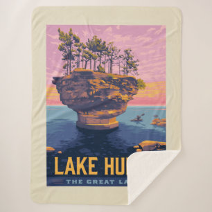 Couverture Sherpa Grands Lacs Lac Huron