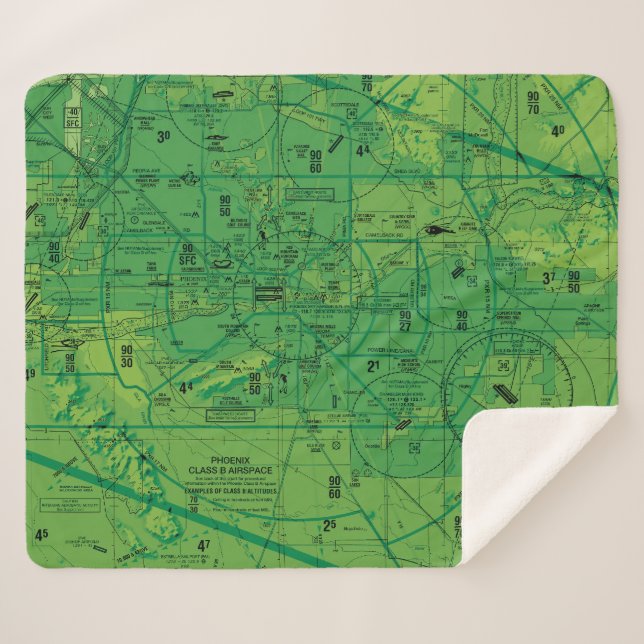 Couverture Sherpa Graphique aéronautique (Devant (Horizontal))