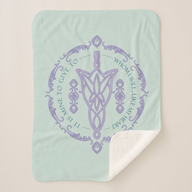 Couverture Sherpa Graphique de citation ARWEN™ Evenstar (Devant)
