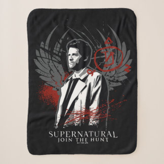 Couverture Sherpa Graphique de graffiti de Castiel surnaturel
