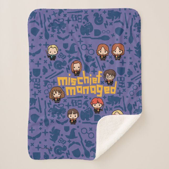 Couverture Sherpa Graphique "MISCHIEF MANAGED™" (Devant)