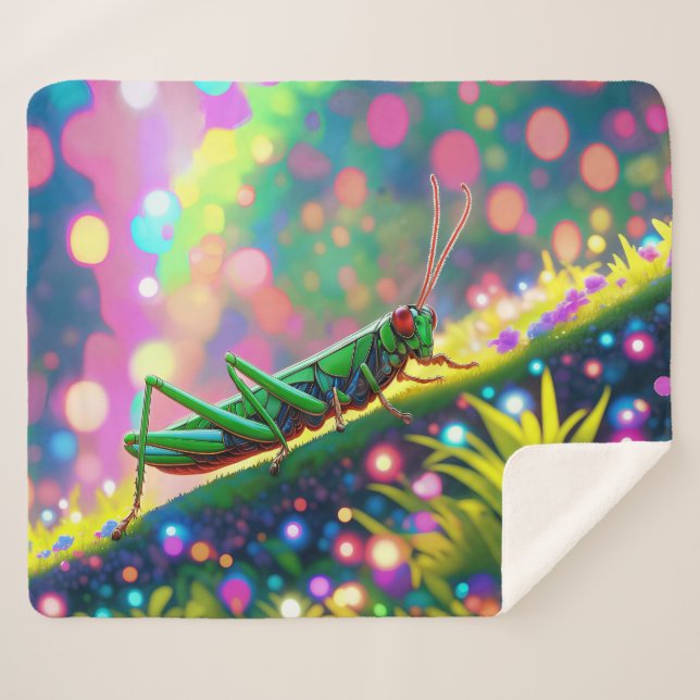 Couverture Sherpa Grasshopper (Devant (Horizontal))