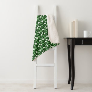Couverture Sherpa Green Shamrock
