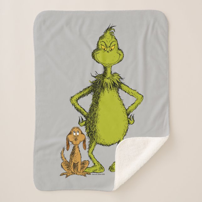 Couverture Sherpa Grille | Position max. et Grinch (Devant)