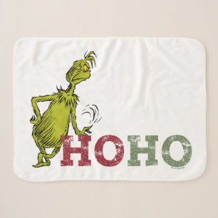 Couverture Sherpa Grinch Ho Ho Ho