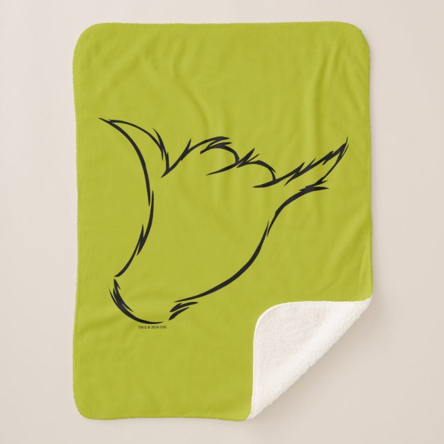 Couverture Sherpa Grinch | T-Shirt Machine Méchante (Devant)