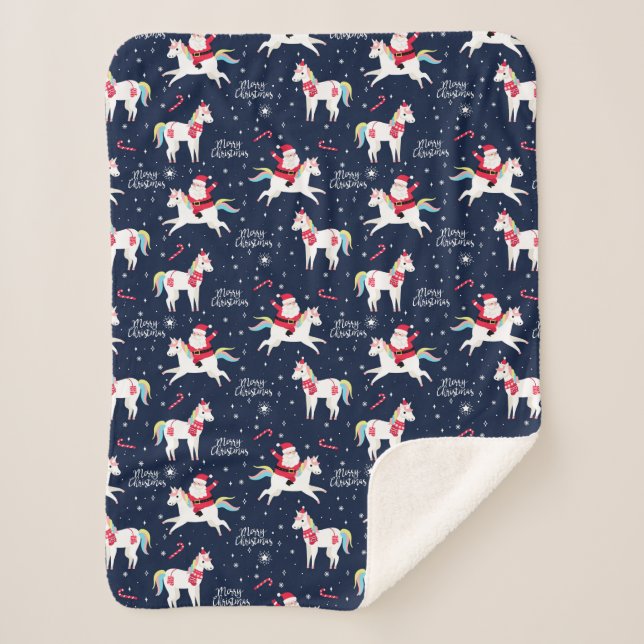 Couverture Sherpa Gros Noël Sherpa Blanket (Devant)