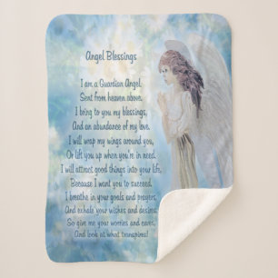 Couverture Sherpa Guardian Angel Blanket