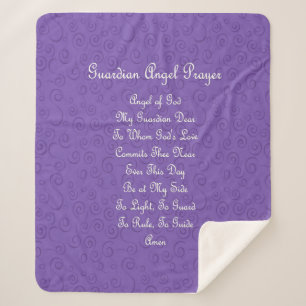 Couverture Sherpa Guardian, prière de l'ange violet