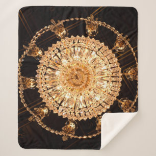 Couverture Sherpa Guildhall Elégance : Vue du lustre antique