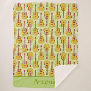 Couverture Sherpa Guitare acoustique Cuisine Sherpa personnalisée